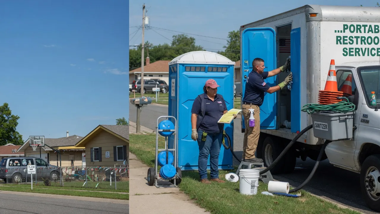 Portable Toilet Rental in Fredericksburg, OH near me